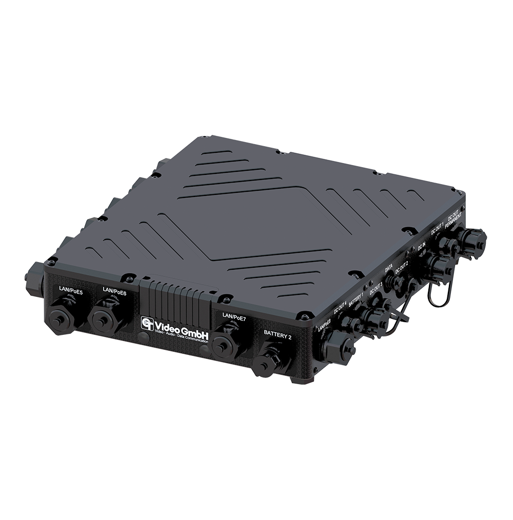 CT-Smart PoE Switch outdoor 4G/12V/USV